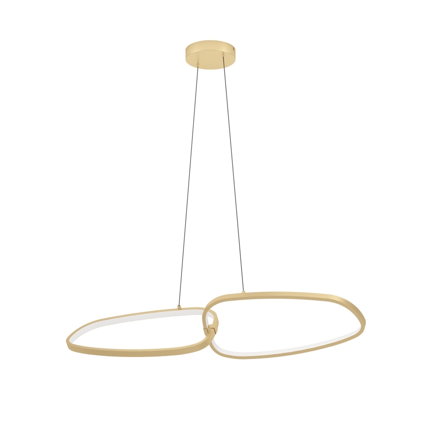 Eglo - Lámpara de araña LED regulable LED/37,5W/230V 3000K dorado