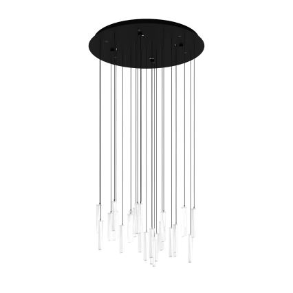 Eglo - Lámpara de araña LED regulable 6xLED/4,2W/230V 3000K transparente