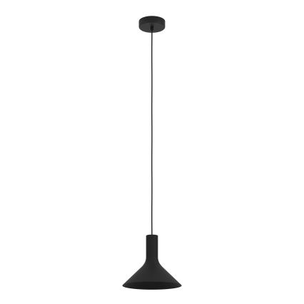 Eglo - Lámpara colgante 1xE27/28W/230V negro