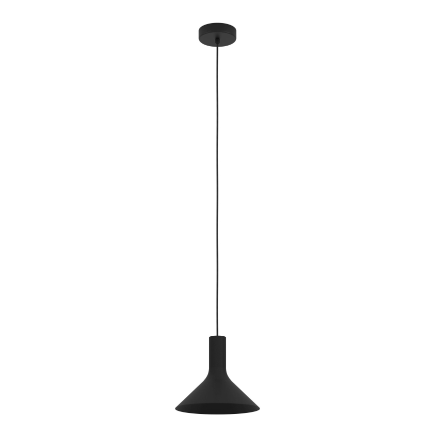 Eglo - Lámpara colgante 1xE27/28W/230V negro