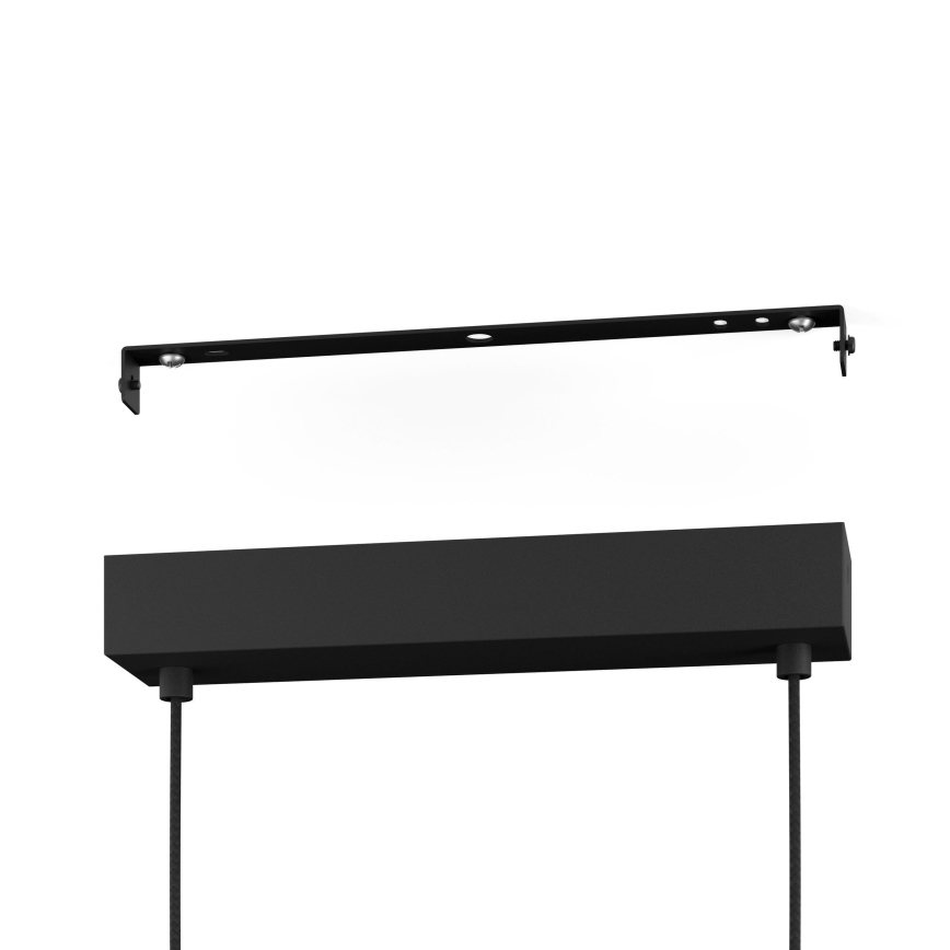 Eglo - Lámpara de araña LED regulable LED/28,8W/230V 3000K negro/marrón