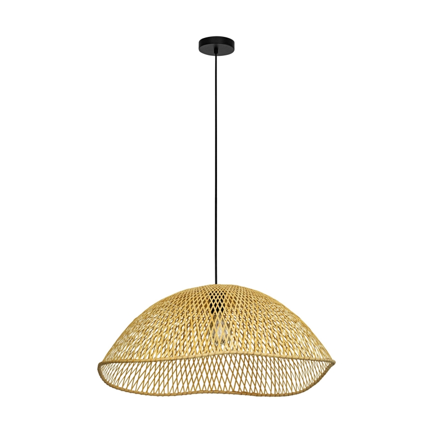 Eglo - Lámpara colgante 1xE27/40W/230V diá. 72 cm bambú