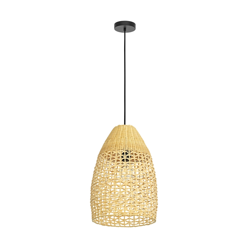 Eglo - Lámpara colgante 1xE27/40W/230V diá. 35 cm bambú