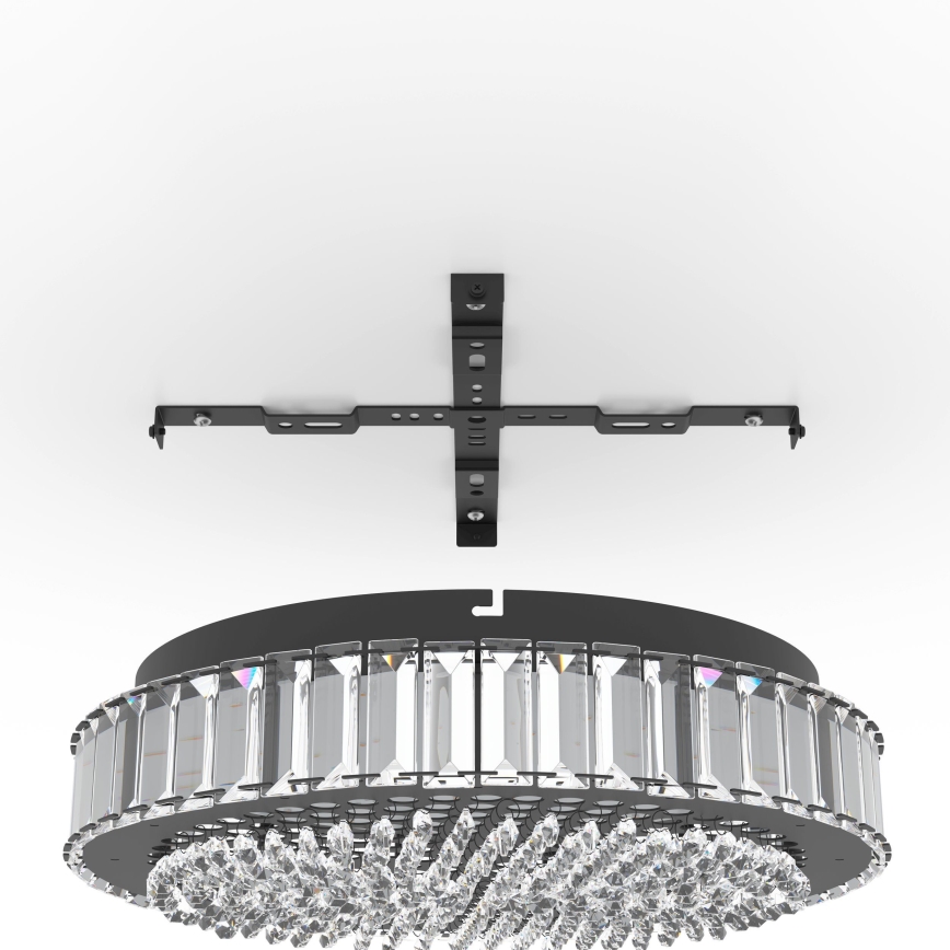Eglo - Plafón LED regulable LED/23,5W/230V 4000K negro