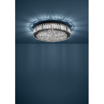 Eglo - Plafón LED regulable LED/23,5W/230V 4000K negro