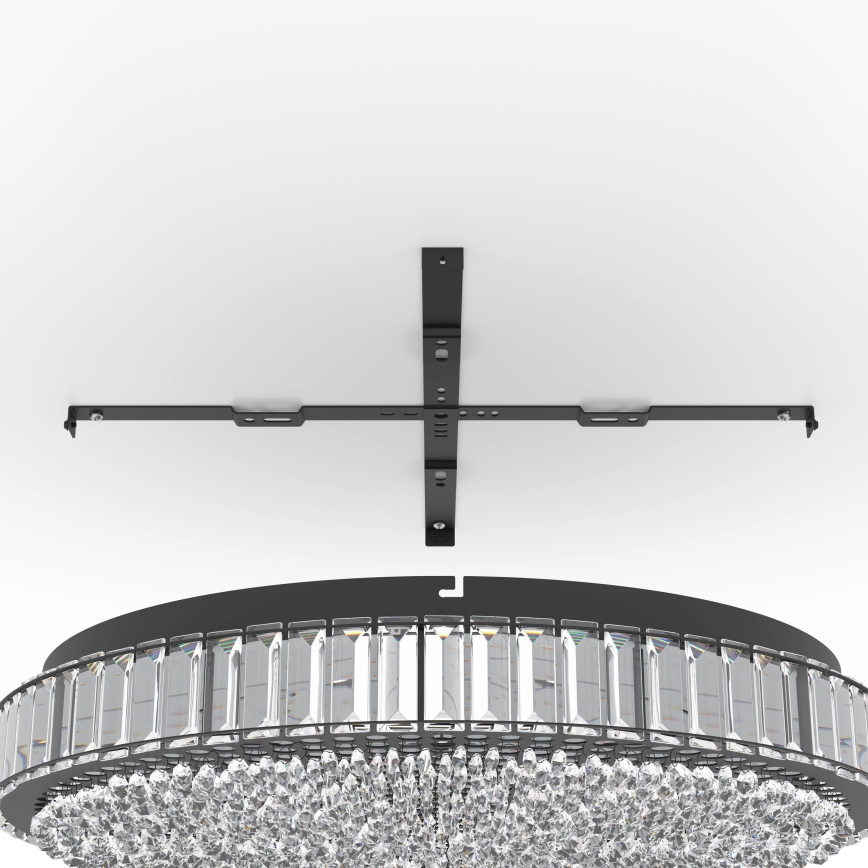 Eglo - Plafón LED regulable LED/52,4W/230V 4000K negro