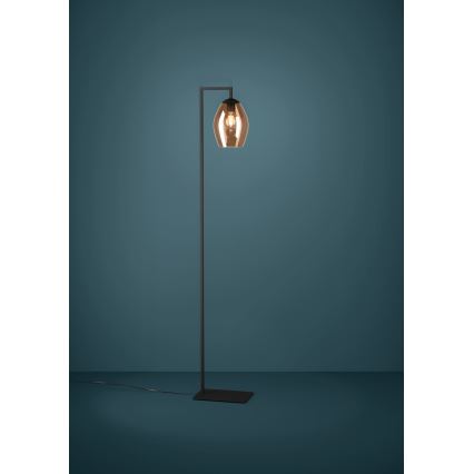 Eglo - Lámpara de pie 1xE27/40W/230V marrón