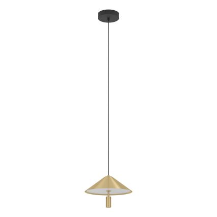 Eglo - Lámpara LED colgante LED/12W/230V 3000K dorado