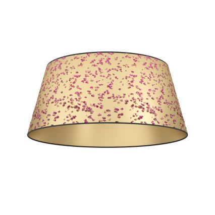 Eglo - Plafón 1xE27/25W/230V dorado/rosa
