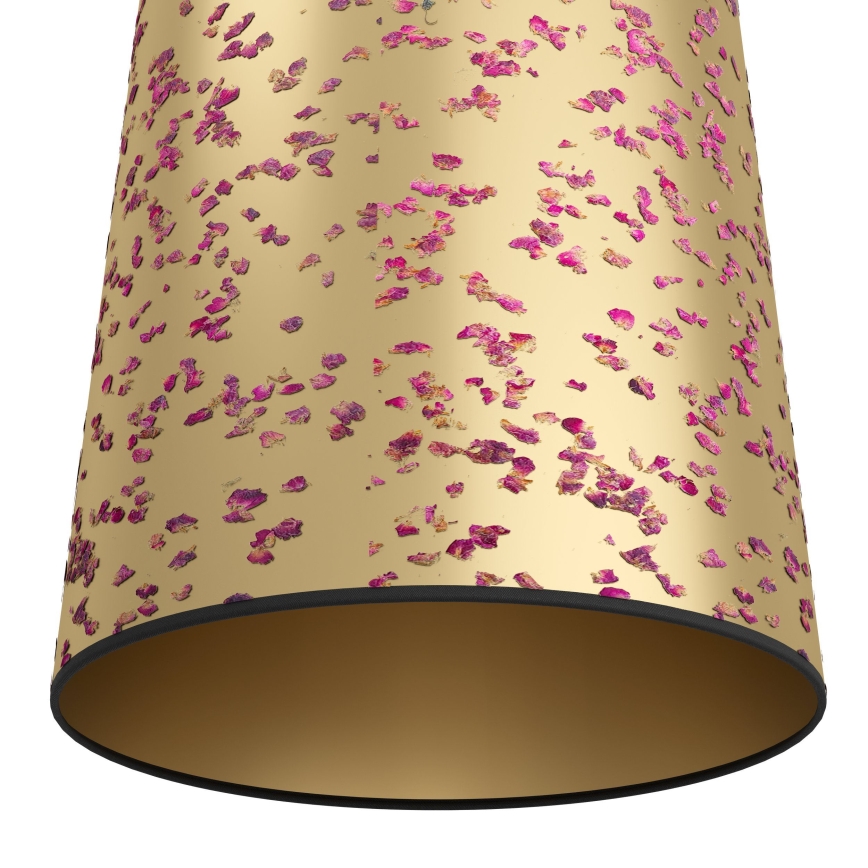 Eglo - Lámpara de mesa 1xE27/25W/230V dorado/rosa