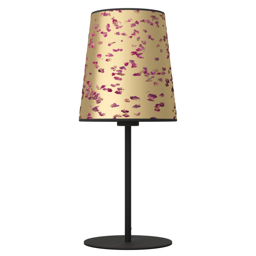 Eglo - Lámpara de mesa 1xE27/25W/230V dorado/rosa