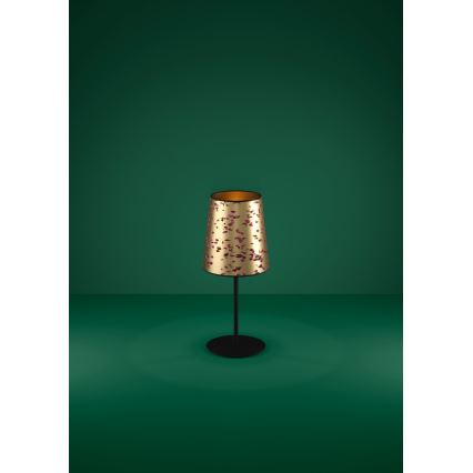 Eglo - Lámpara de mesa 1xE27/25W/230V dorado/rosa