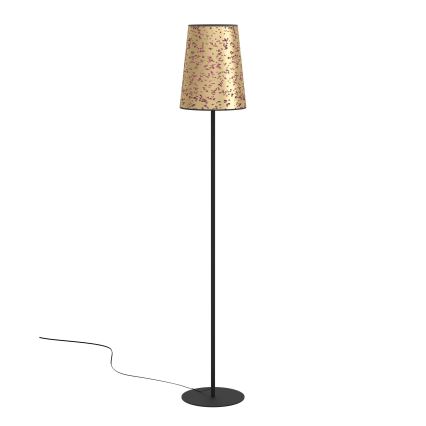 Eglo - Lámpara de pie 1xE27/25W/230V dorado/rosa