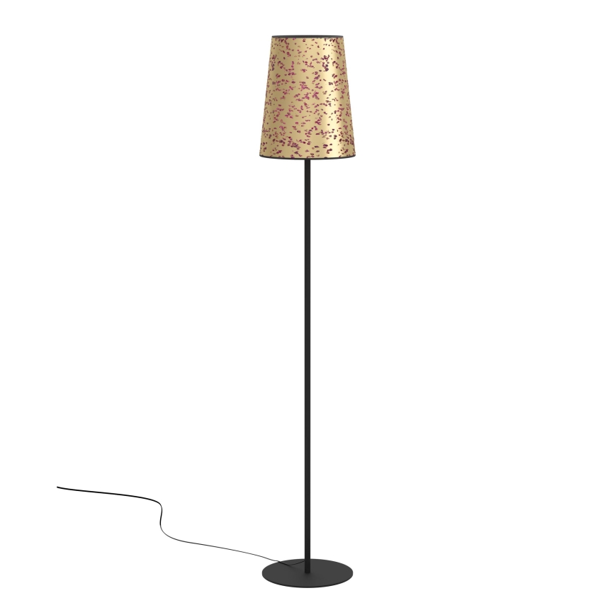 Eglo - Lámpara de pie 1xE27/25W/230V dorado/rosa