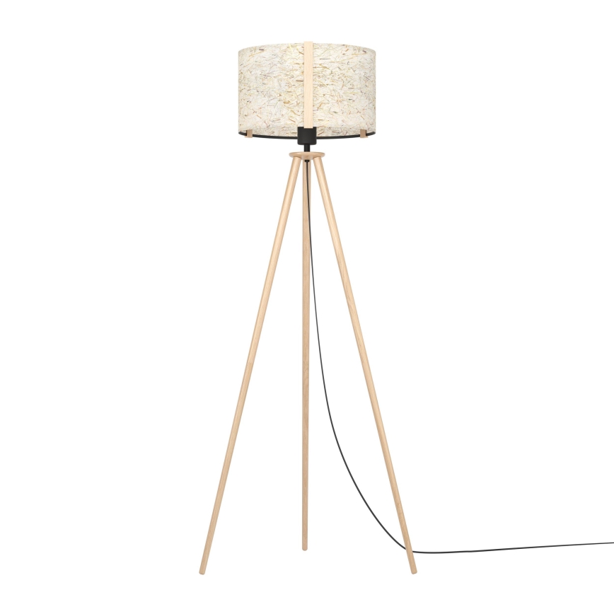 Eglo - Lámpara de pie 1xE27/25W/230V beige