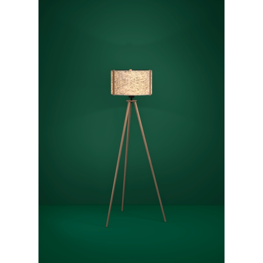 Eglo - Lámpara de pie 1xE27/25W/230V beige