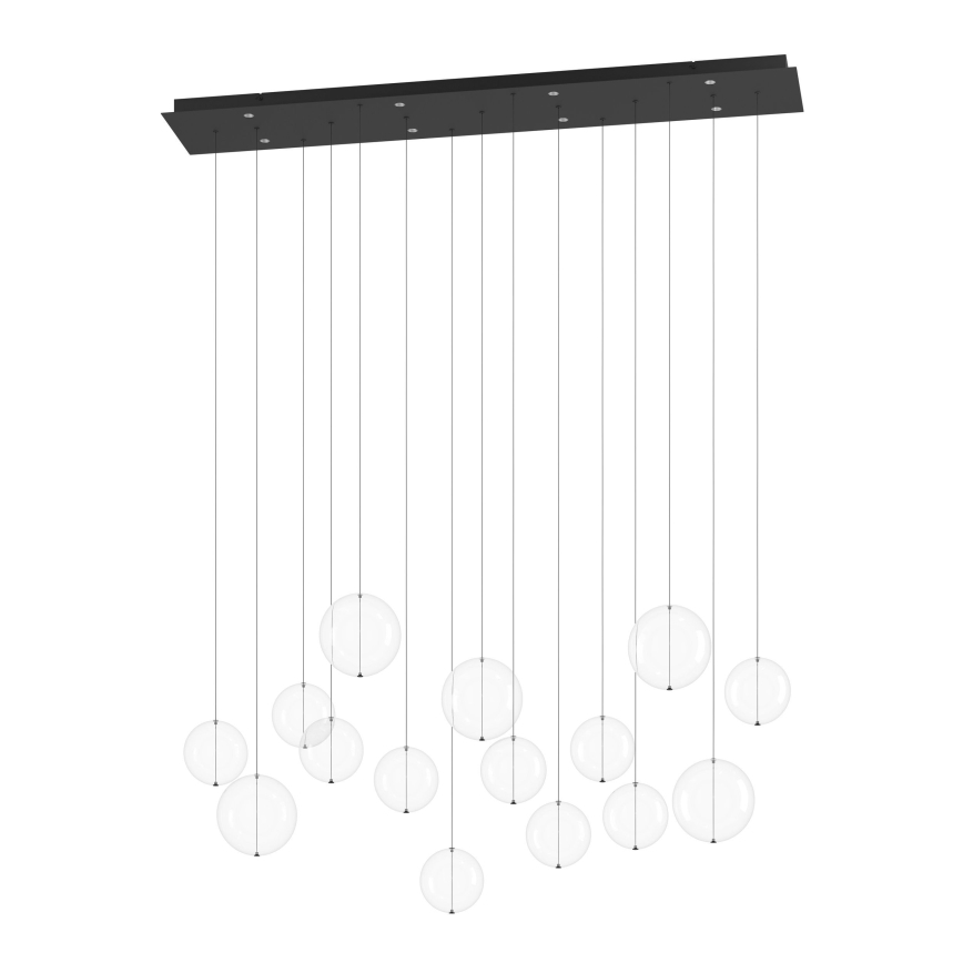 Eglo - Lámpara de araña LED regulable 8xLED/4,2W/230V 3000K transparente