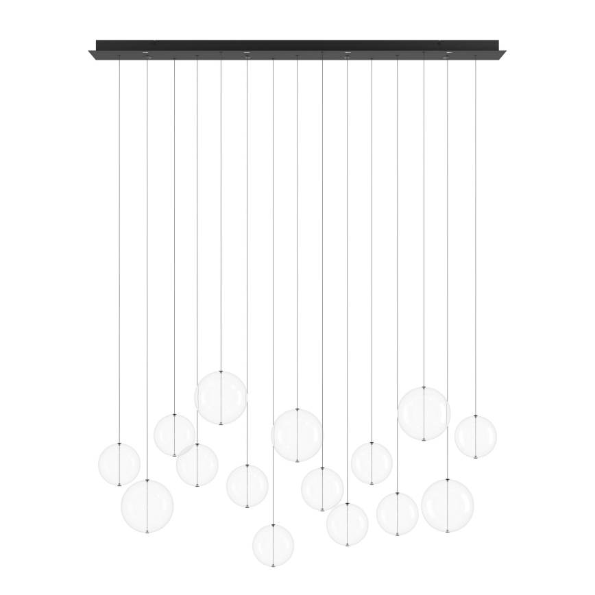 Eglo - Lámpara de araña LED regulable 8xLED/4,2W/230V 3000K transparente