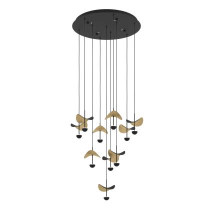 Eglo - Lámpara de araña LED regulable 10xLED/2,3W/230V 3000K diá. 58 cm