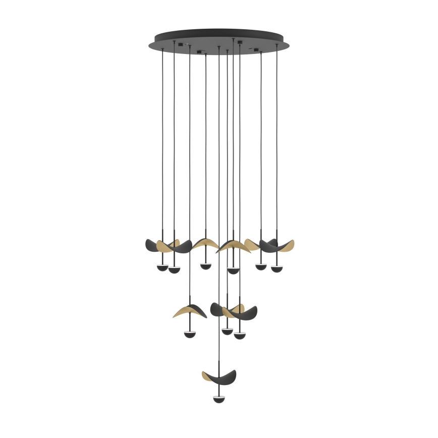 Eglo - Lámpara de araña LED regulable 10xLED/2,3W/230V 3000K diá. 58 cm