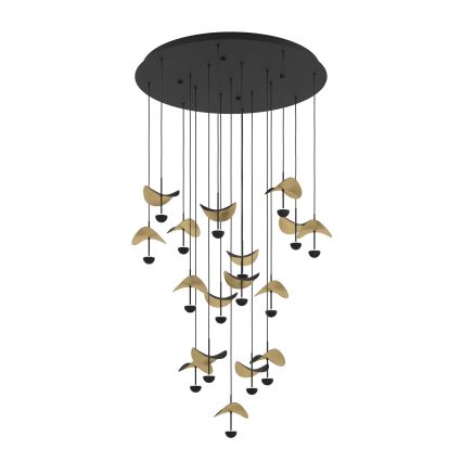 Eglo - Lámpara de araña LED regulable 17xLED/2,3W/230V 3000K diá. 78 cm