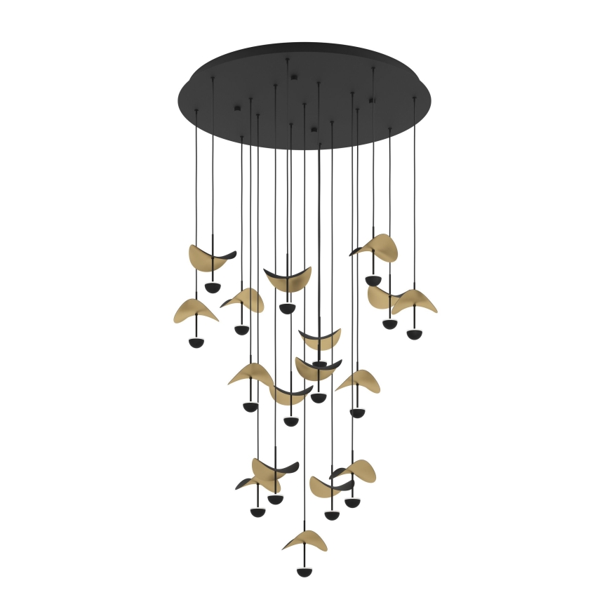 Eglo - Lámpara de araña LED regulable 17xLED/2,3W/230V 3000K diá. 78 cm