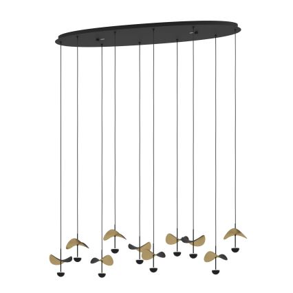 Eglo - Lámpara de araña LED regulable 10xLED/2,3W/230V 3000K