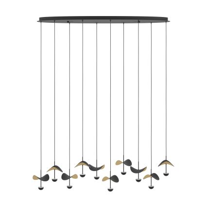 Eglo - Lámpara de araña LED regulable 10xLED/2,3W/230V 3000K