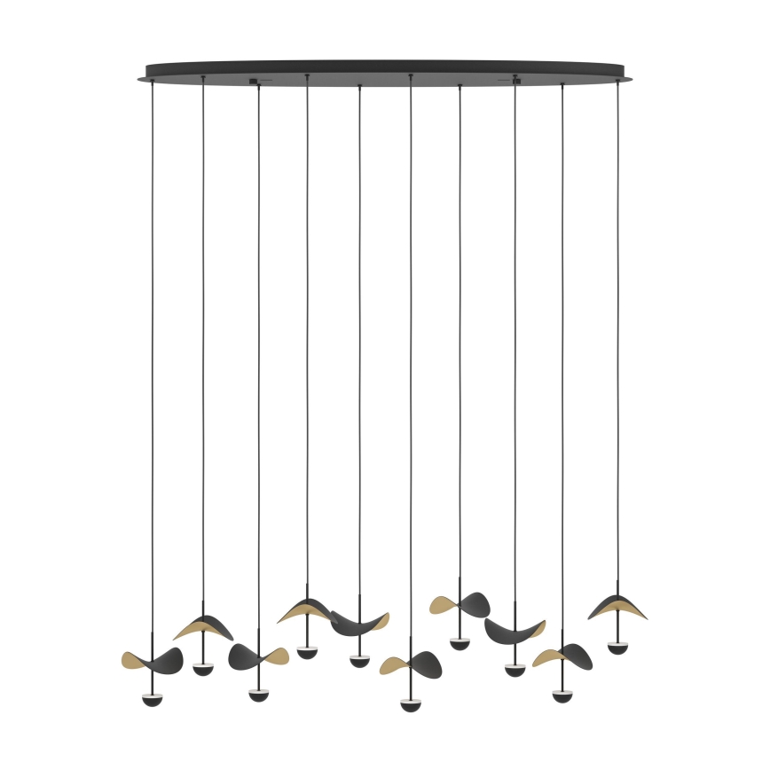 Eglo - Lámpara de araña LED regulable 10xLED/2,3W/230V 3000K