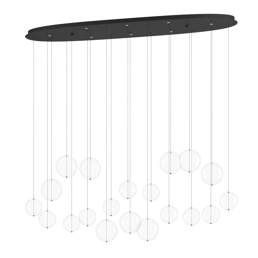 Eglo - Lámpara de araña LED regulable 8xLED/4,2W/230V 3000K transparente