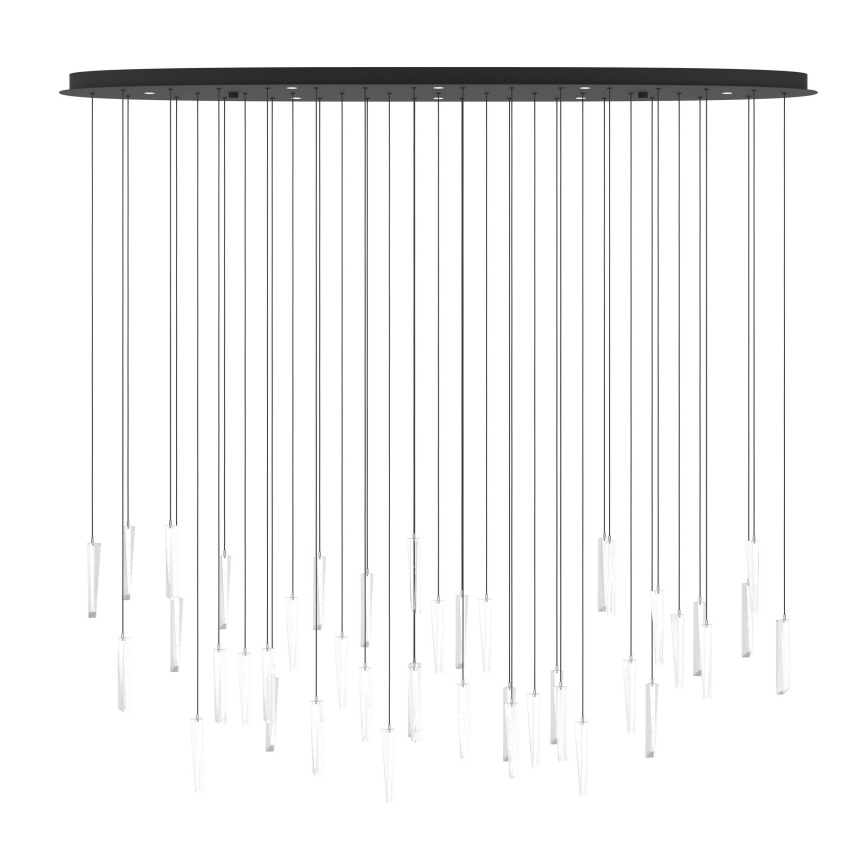 Eglo - Lámpara de araña LED regulable 8xLED/4,2W/230V 3000K transparente