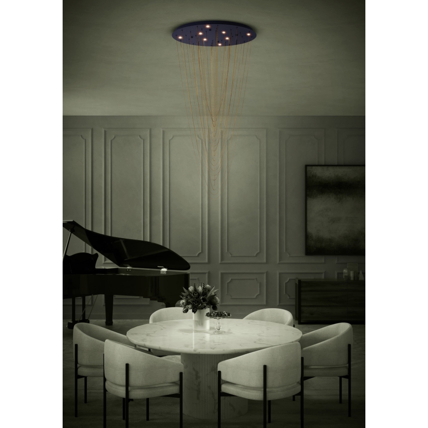 Eglo - Plafón LED regulable 8xLED/4,2W/230V 3000K