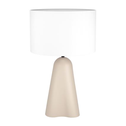 Eglo - Lámpara de mesa 1xE27/40W/230V beige