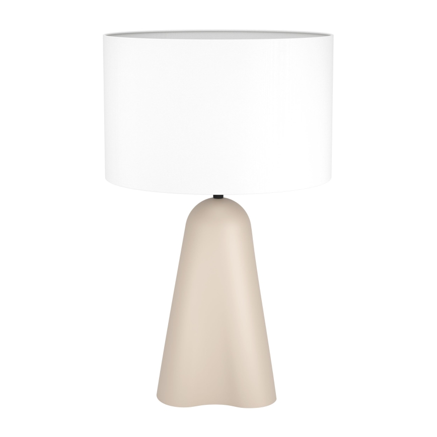 Eglo - Lámpara de mesa 1xE27/40W/230V beige