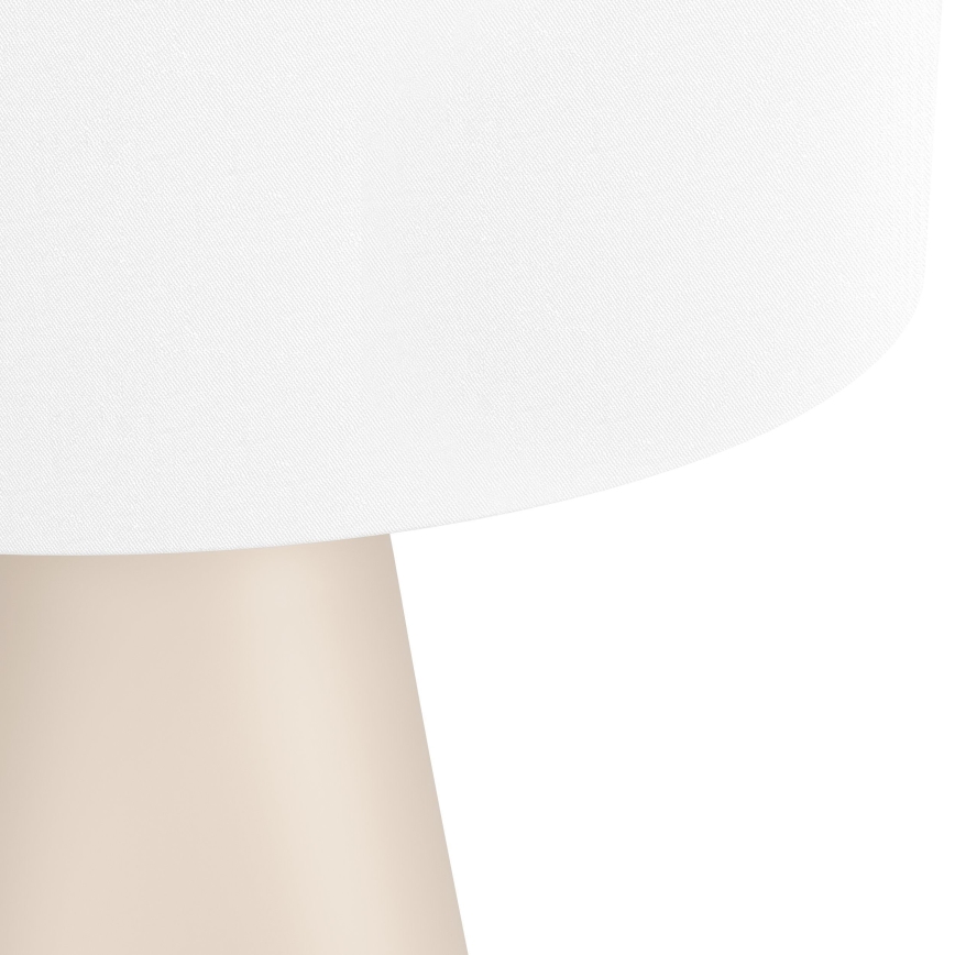 Eglo - Lámpara de mesa 1xE27/40W/230V beige