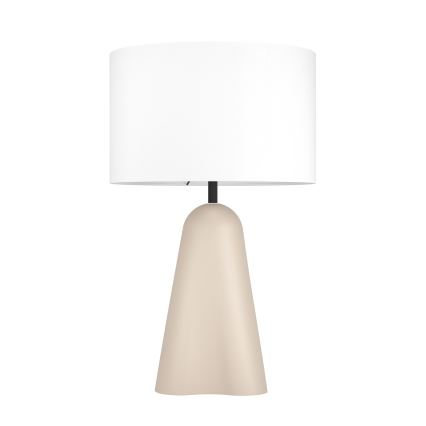 Eglo - Lámpara de mesa 1xE27/40W/230V beige