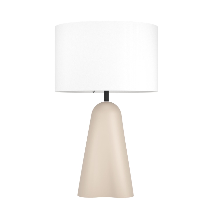 Eglo - Lámpara de mesa 1xE27/40W/230V beige