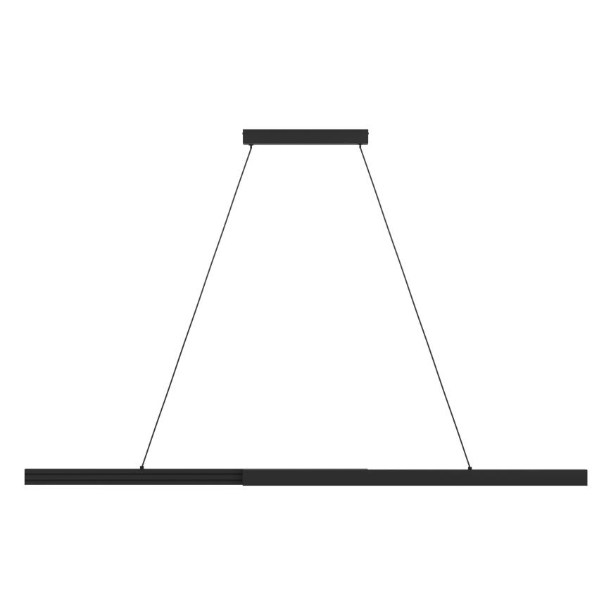 Eglo - Lámpara de araña LED regulable LED/20W/230V 3000K negro