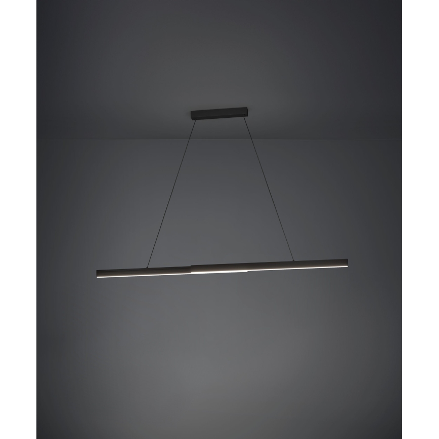 Eglo - Lámpara de araña LED regulable LED/20W/230V 3000K negro