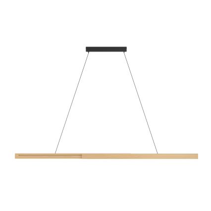 Eglo - Lámpara de araña LED regulable LED/21W/230V 3000K marrón