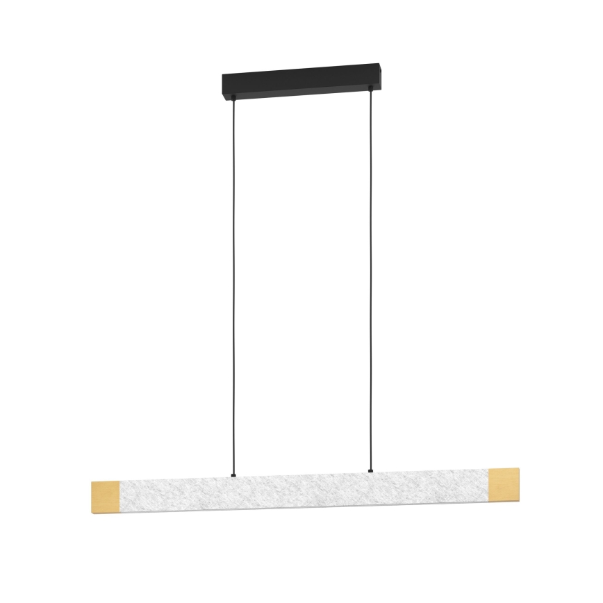 Eglo - Lámpara de araña LED regulable LED/22,2W/230V 3000K marrón/gris
