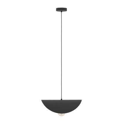 Eglo - Lámpara colgante 1xE27/40W/230V 41 cm negro/dorado