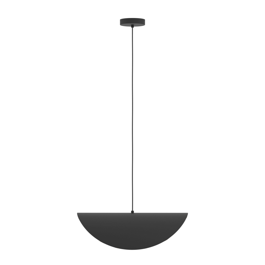 Eglo - Lámpara colgante 1xE27/40W/230V 53 cm negro/dorado
