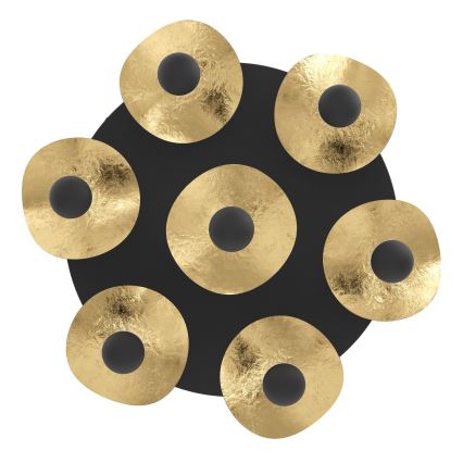 Eglo - Plafón LED regulable 7xLED/2,3W/230V 3000K