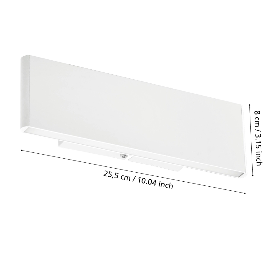 Eglo - Aplique LED 2xLED/5,4W/230V