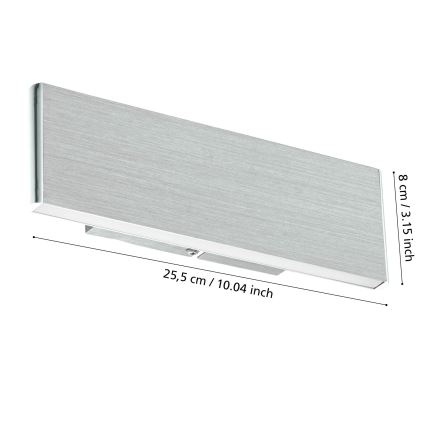 Eglo - Aplique LED 2xLED/5,4W/230V