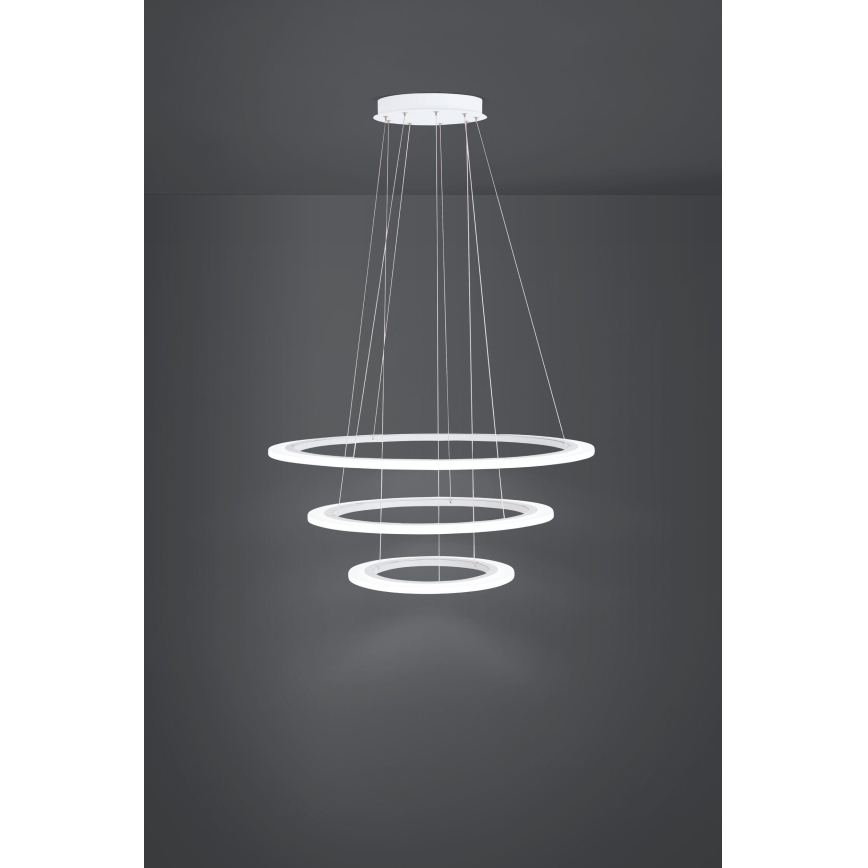 Eglo - Lámpara de araña LED regulable 1xLED/45W/230V + 1xLED/33W + 1xLED/19,5W
