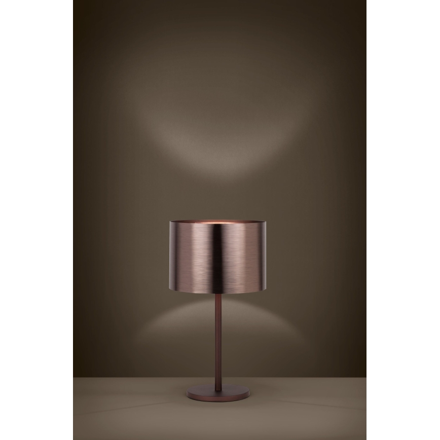 Eglo - Lámpara de mesa 1xE27/60W/230V cobre