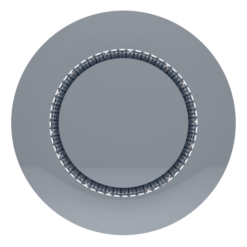 Eglo - Plafón LED regulable LED/44W/230V