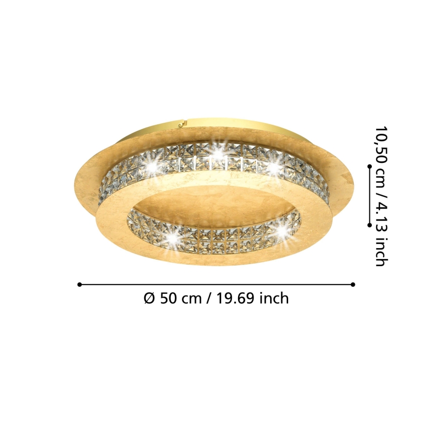 Eglo - Plafón LED regulable LED/31,5W/230V